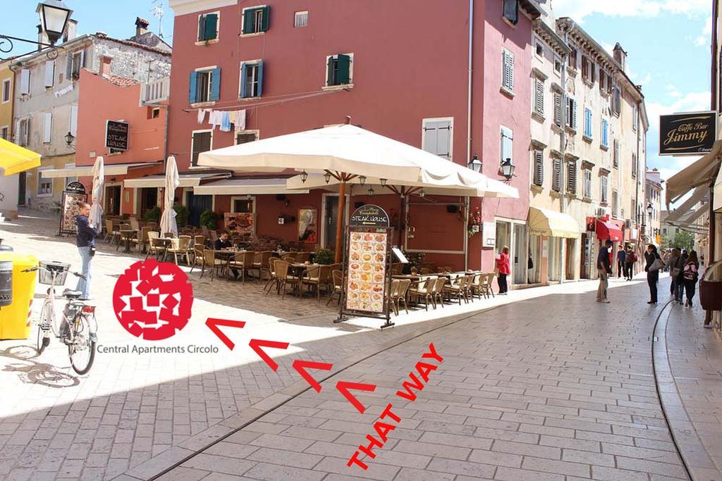 Central Apartments Circolo Rovinj Extérieur photo